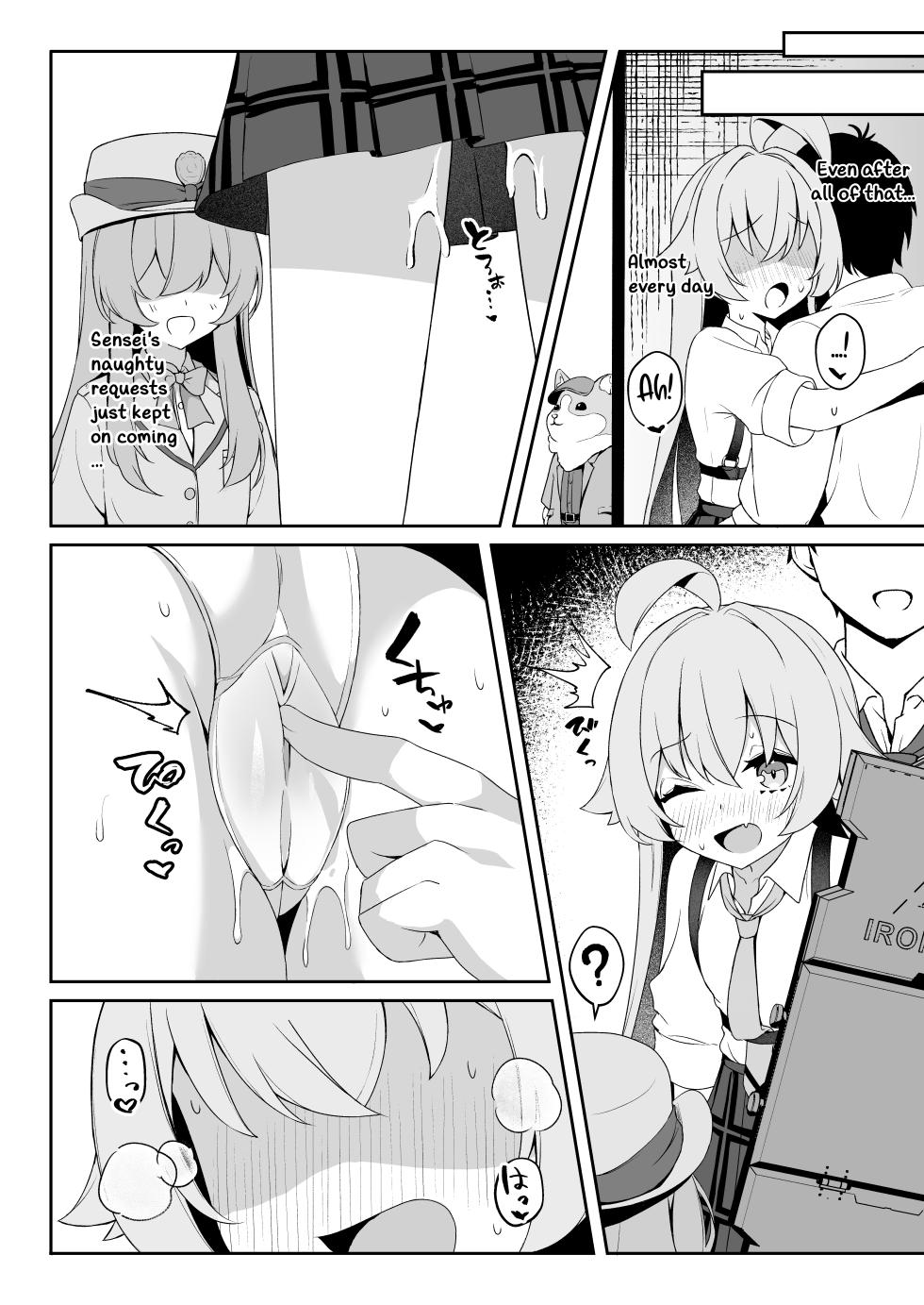 [Torunitaranai (Sasai Nakoto)] Tadareta Hero Seikatsu | A Corrupt Hero's Life (Blue Archive) [English] [Digital] - Page 14