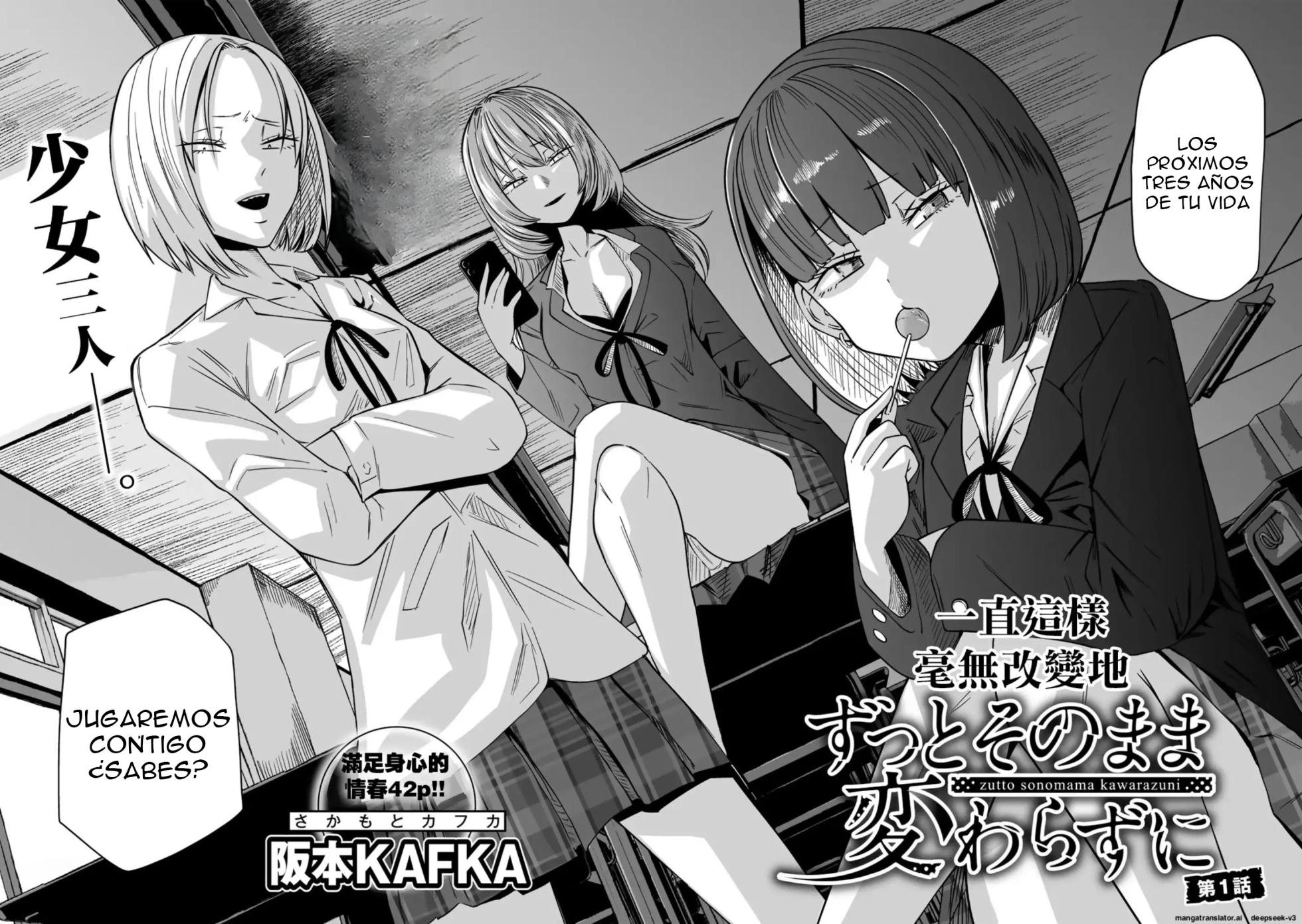 [Sakamoto Kafka] Zutto Sono Mama Kawarazu ni | Que sea así, para siempre {Spanish} {EbisuTraslade - Winder} {Ongoing} - Page 3