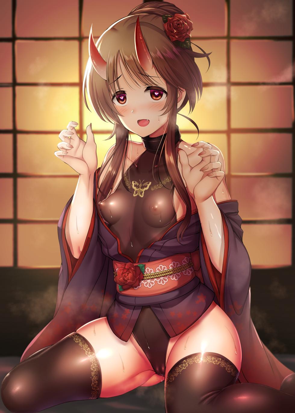 [ment] オニ藍子に性的に襲われたり屈服させたりする絵【差分＋追加絵有】 - Page 10