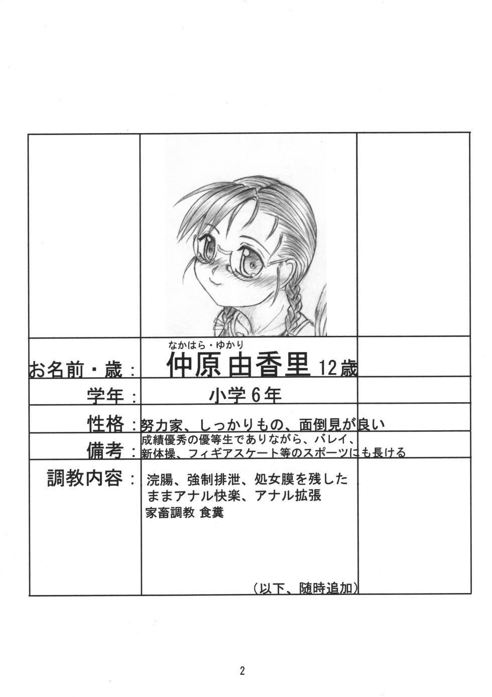 [Nekoneko Panchu!] Yukari-chan no Butabana Kachiku Choukyou Joshou-hen Sanshimai Choukyou Yuugi Shiirizu Yukari-hen - Page 2