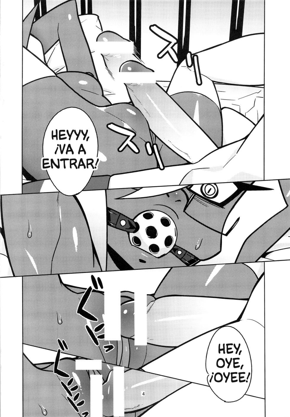 [Hamanasu Chaya (Hamanasu)] Oshioki! Demon Sisters (Panty & Stocking with Garterbelt) [Spanish] - Page 5