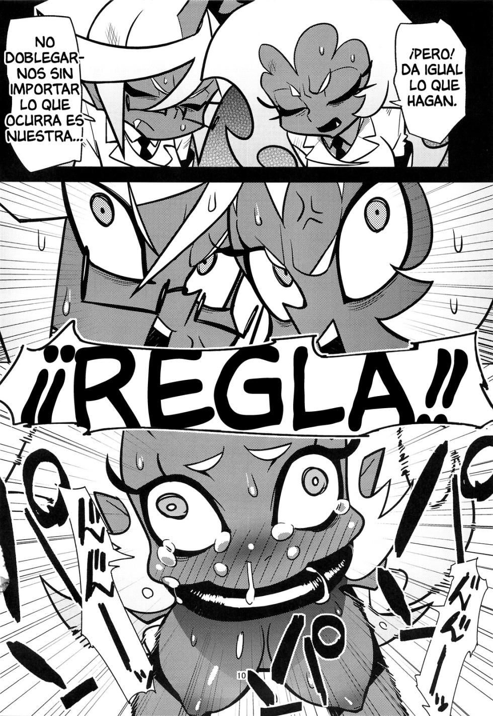 [Hamanasu Chaya (Hamanasu)] Oshioki! Demon Sisters (Panty & Stocking with Garterbelt) [Spanish] - Page 11