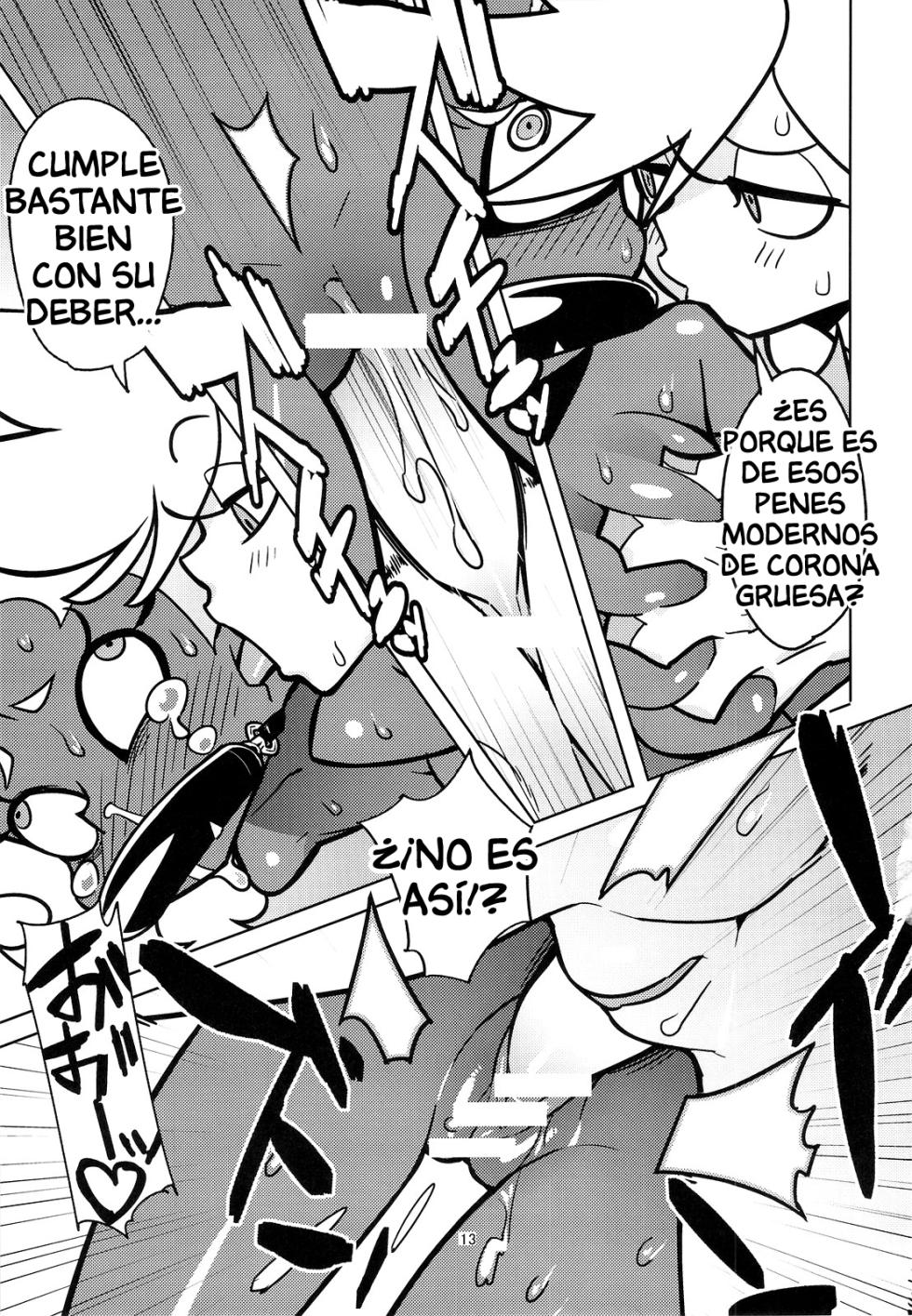 [Hamanasu Chaya (Hamanasu)] Oshioki! Demon Sisters (Panty & Stocking with Garterbelt) [Spanish] - Page 14
