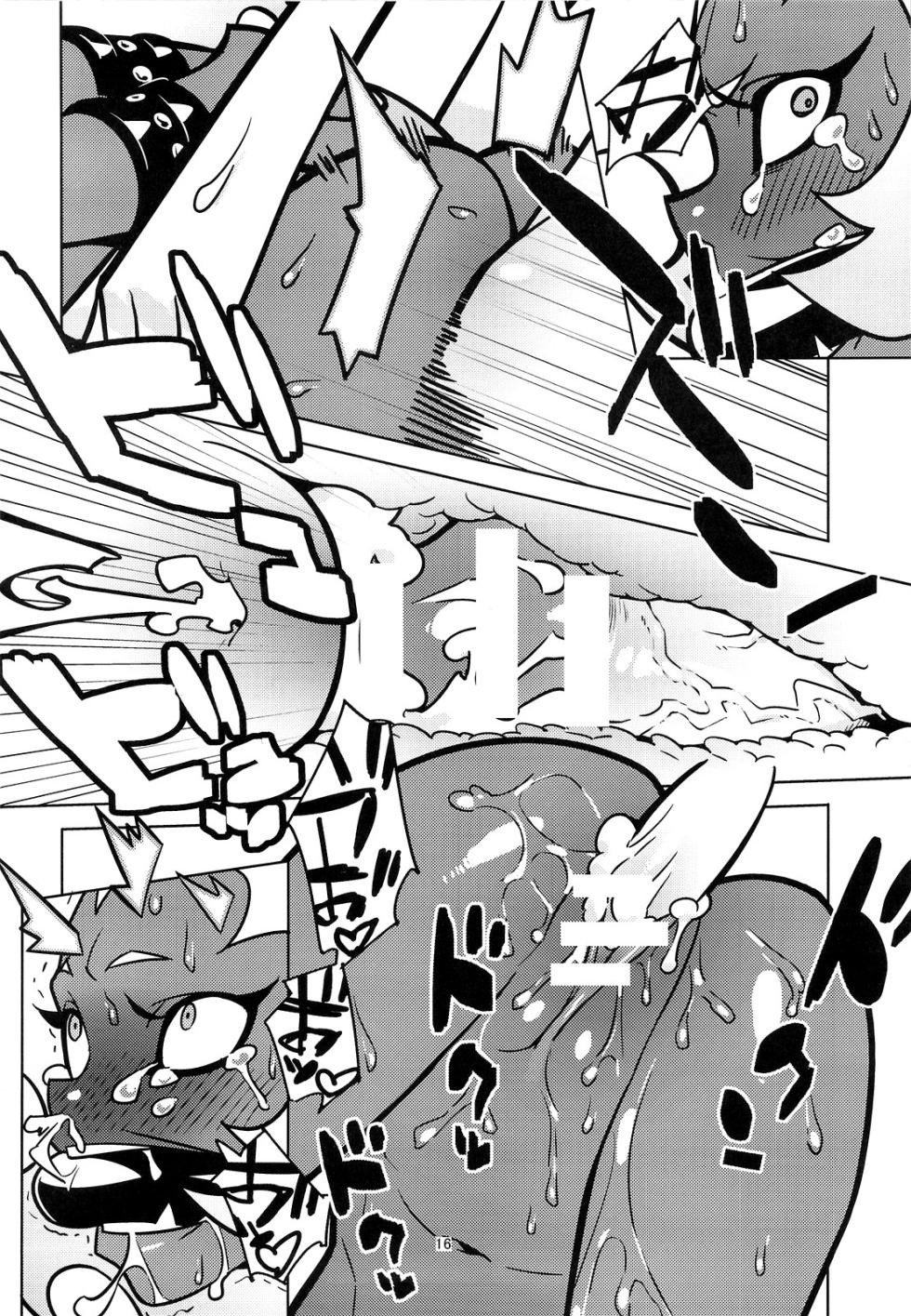 [Hamanasu Chaya (Hamanasu)] Oshioki! Demon Sisters (Panty & Stocking with Garterbelt) [Spanish] - Page 17