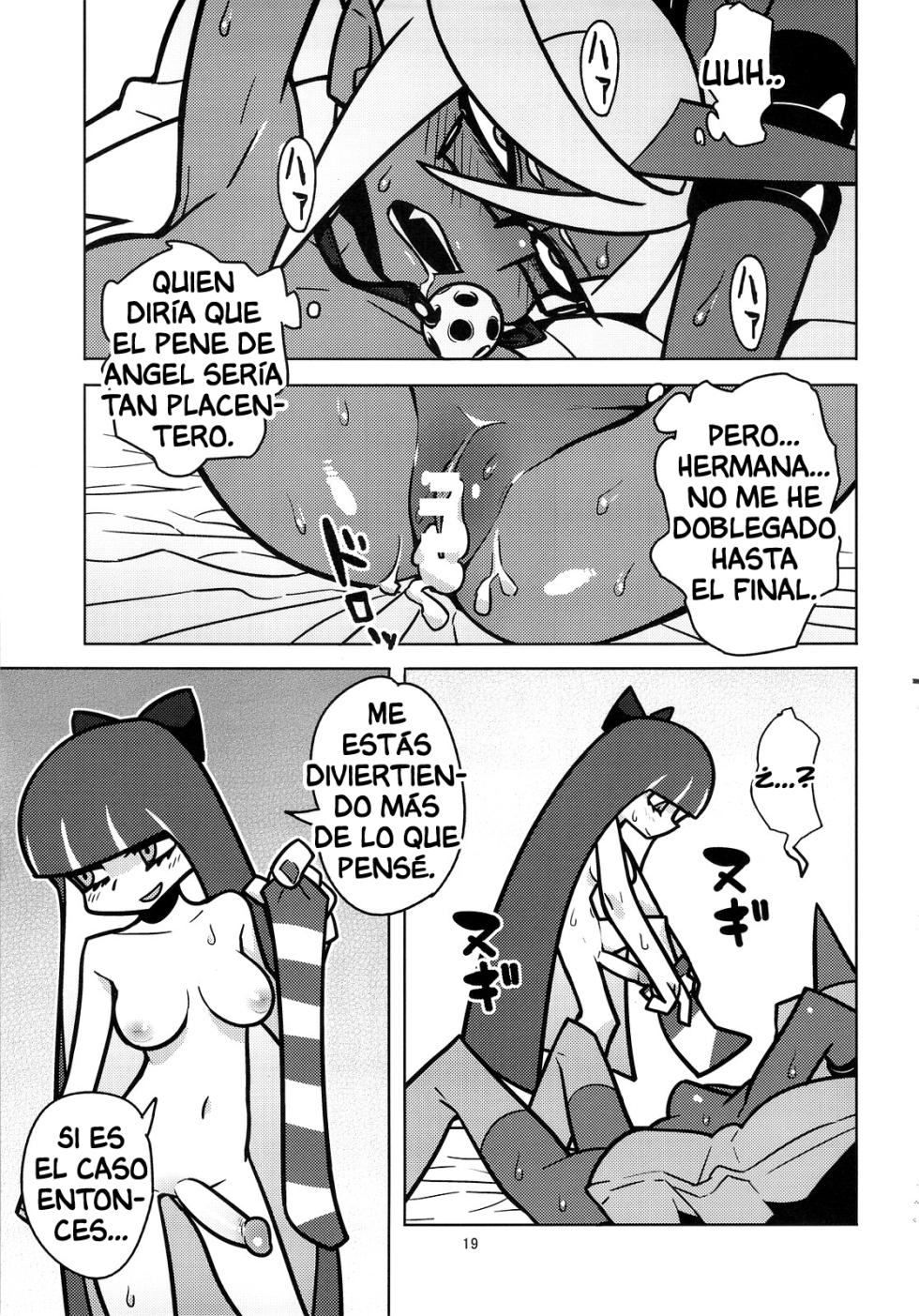 [Hamanasu Chaya (Hamanasu)] Oshioki! Demon Sisters (Panty & Stocking with Garterbelt) [Spanish] - Page 20
