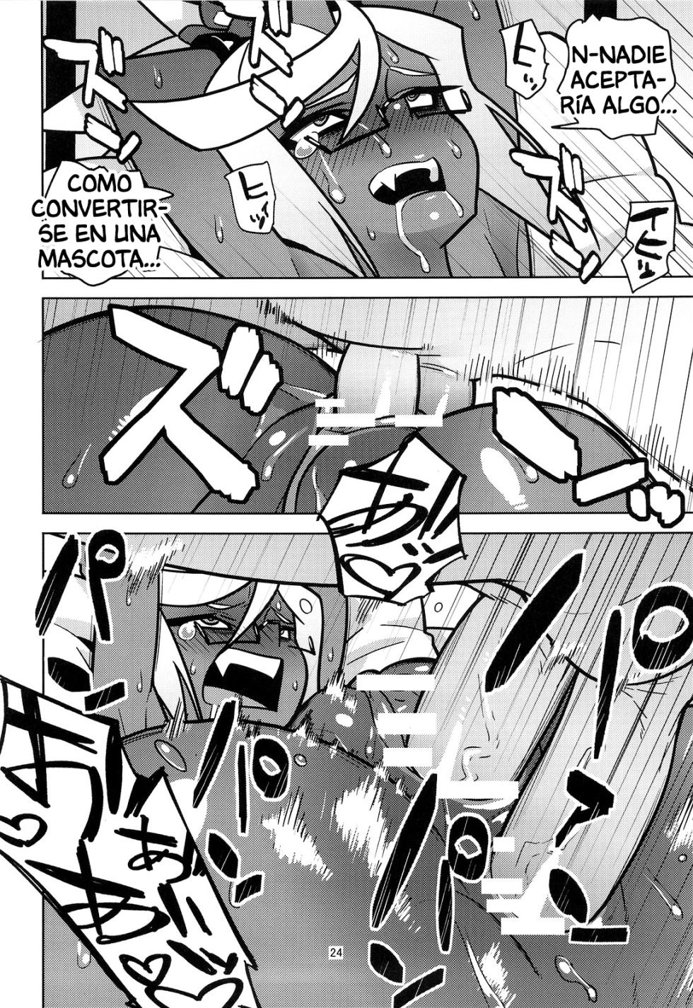 [Hamanasu Chaya (Hamanasu)] Oshioki! Demon Sisters (Panty & Stocking with Garterbelt) [Spanish] - Page 25