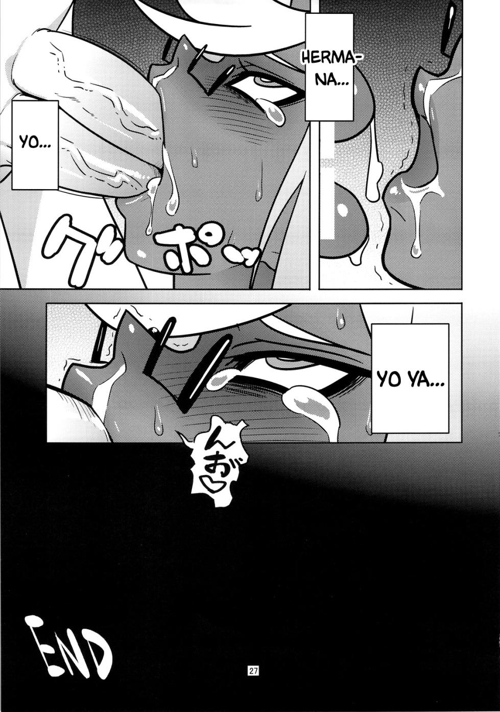[Hamanasu Chaya (Hamanasu)] Oshioki! Demon Sisters (Panty & Stocking with Garterbelt) [Spanish] - Page 28