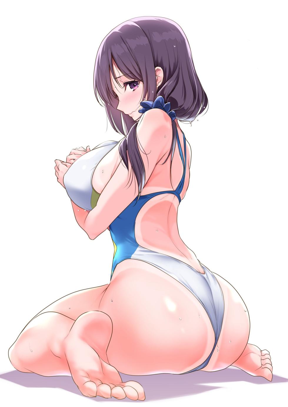 [ナイロン100% (ナイロン)] 巨乳が悩みの水泳部員 - Page 4
