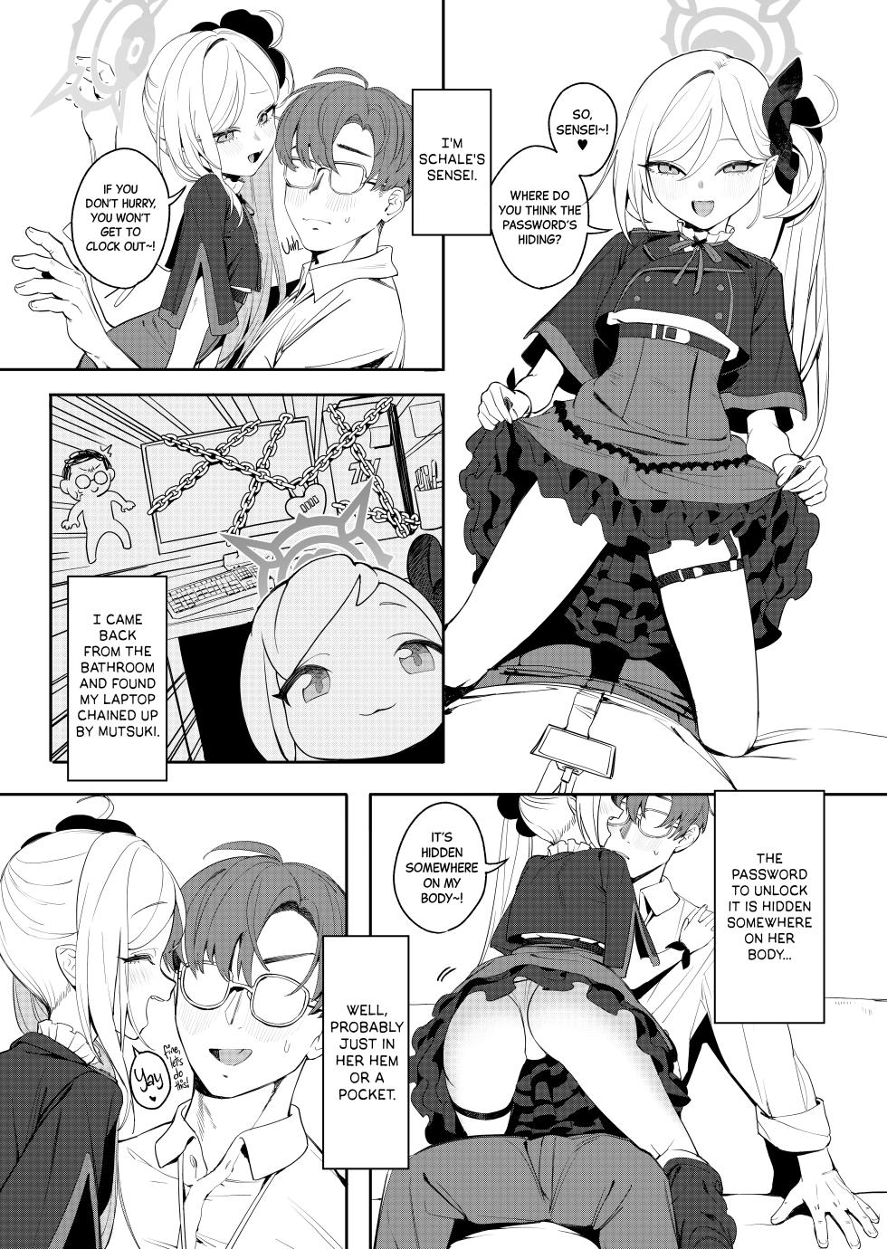 [Wananmeishicheng (Beijuu)] Koakuma no Batsu Game | A Little Devil's Punishment Game (Blue Archive) [English] [Black Grimoires] [Digital] - Page 2