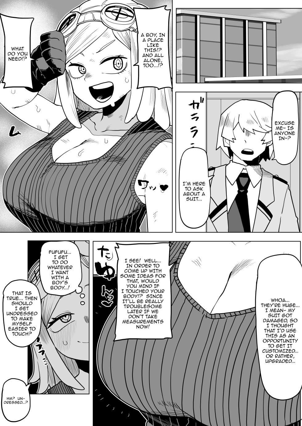 [Oekaki Kaki] Teisou Gyakuten Mono Hatsume Mei no Baai | Inverted Morality Hero Academia ~ Hatsume Mei's Case (Boku no Hero Academia) [English] {Doujins.com} - Page 3