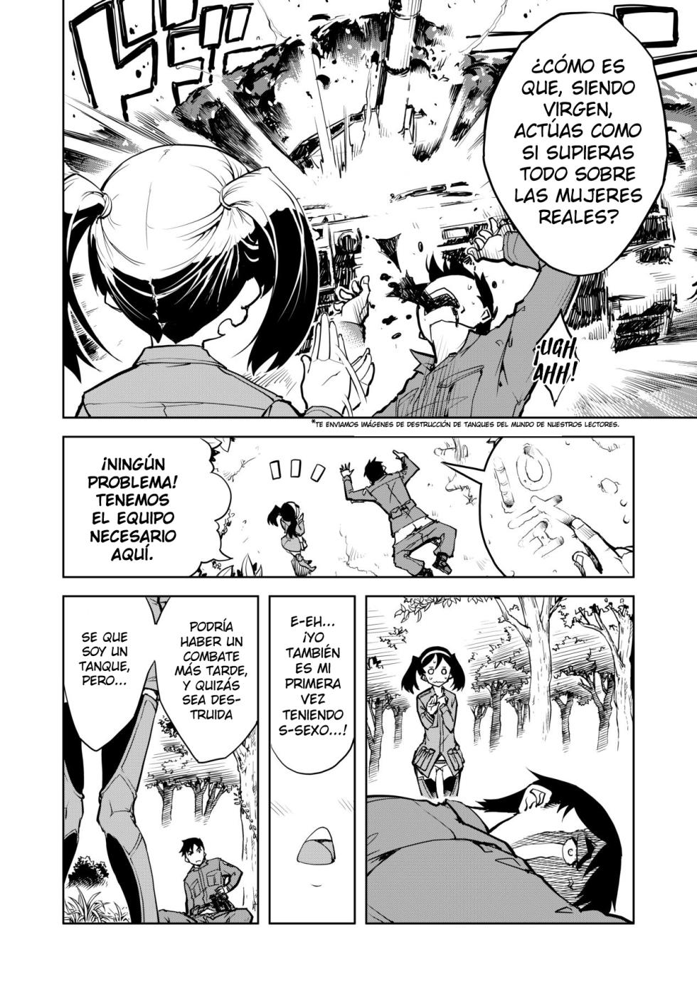 [Suzuki Kyoutarou] Sensha Kore Ch. 1 (Tancolle - Battle Tank Girls Complex) [Spanish] [Digital] - Page 20