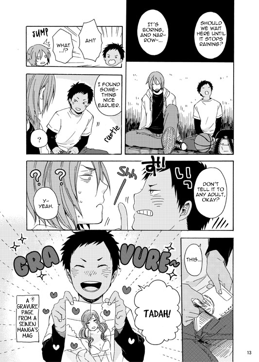 [Satomaru] Kuroko no Basuke dj – Himitsu no Ana no Naka [Eng] - Page 13