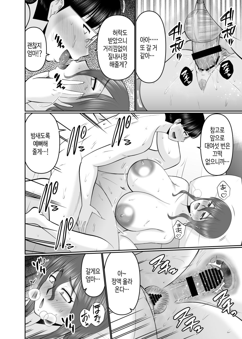 [Complete Box (Hatakeyama Tohya)] Kaa-san, Yakusoku wa Yakusoku da yo ne? | 엄마, 약속은 약속이지? [Korean] [팀 숙녀] [Digital] - Page 21