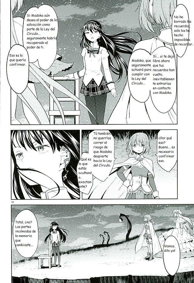 (C89) [Nedaore (Ayane)] Honno Isseiki dake Watashi no Gin no Niwa (Puella Magi Madoka Magica) [Spanish] [CristoferDeLosAndes] - Page 12