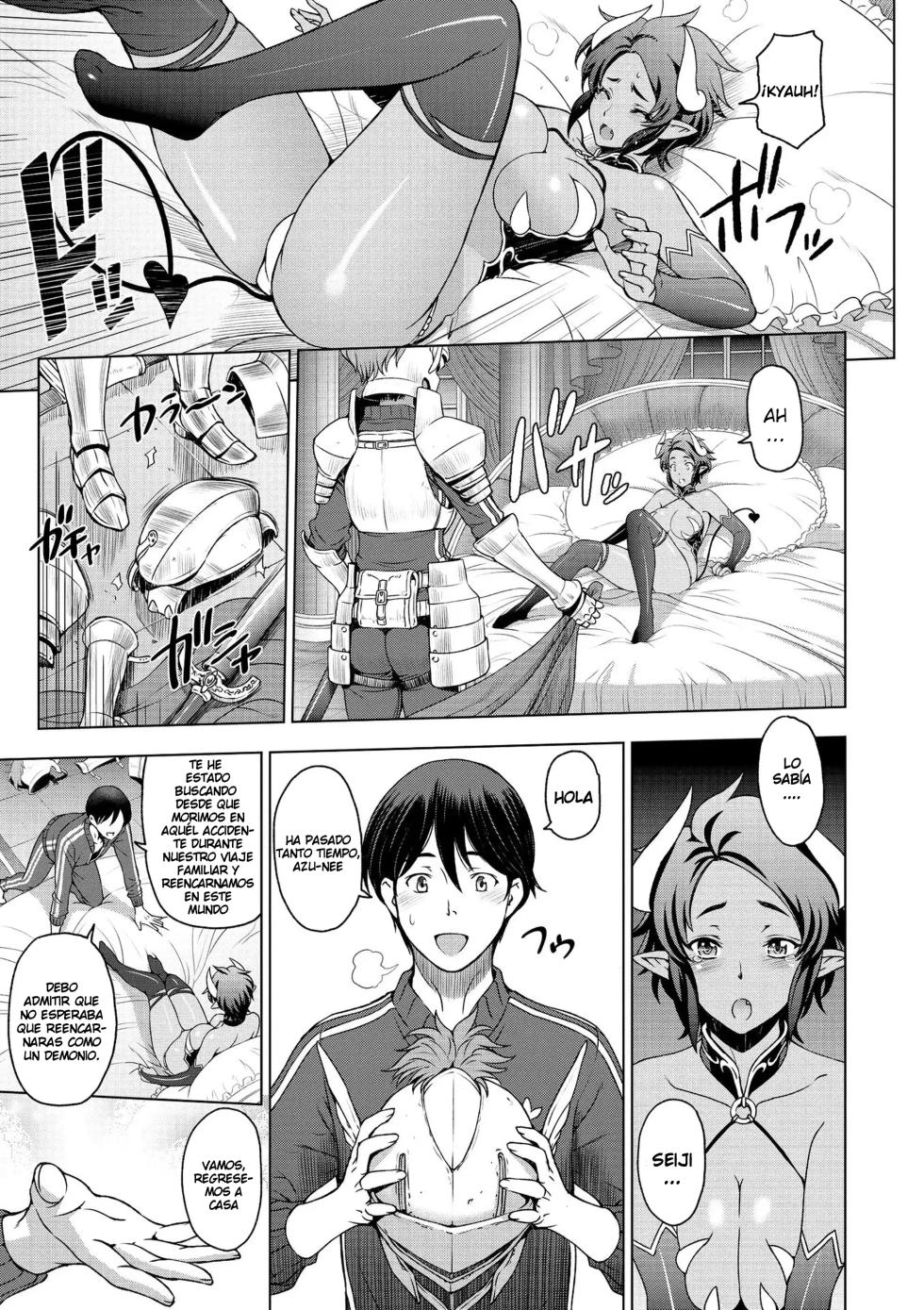 [Sena Youtarou] Dosukebe Onei-chan Ch. 4-5 | Súper Fogosa Hermana Mayor Cap. 4-5 [Spanish] [NoTradu] [Digital] - Page 3