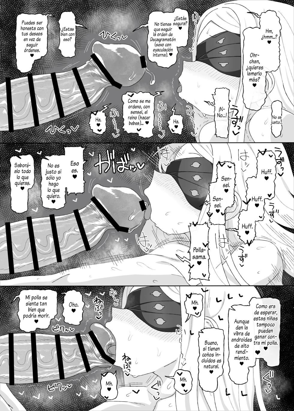 [Ame Ramune (Amecha)] Ein Sof Ohr vs Saimin Oji-san | Ein Sof Ohr vs El Viejo de la Hipnosis (Blue Archive) [Spanish] [Al Chile no Sé Scan] [Digital] - Page 14