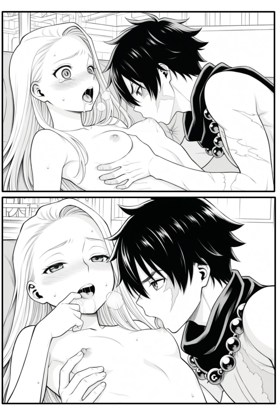 [IndexXNecro] Don't Meddle With My Younger Daughter (Uchi no Musume ni Te o Dasuna!) [AI Generated] - Page 23