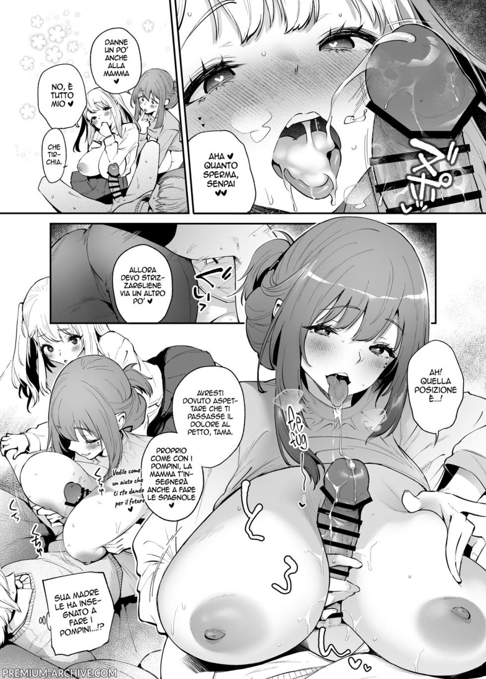 [Mata Ashita. (Oohira Sunset)] Boku to Kanojo to Kanojo no Haha to | Io , Lei e Sua Mamma [Italian] [Digital] - Page 14