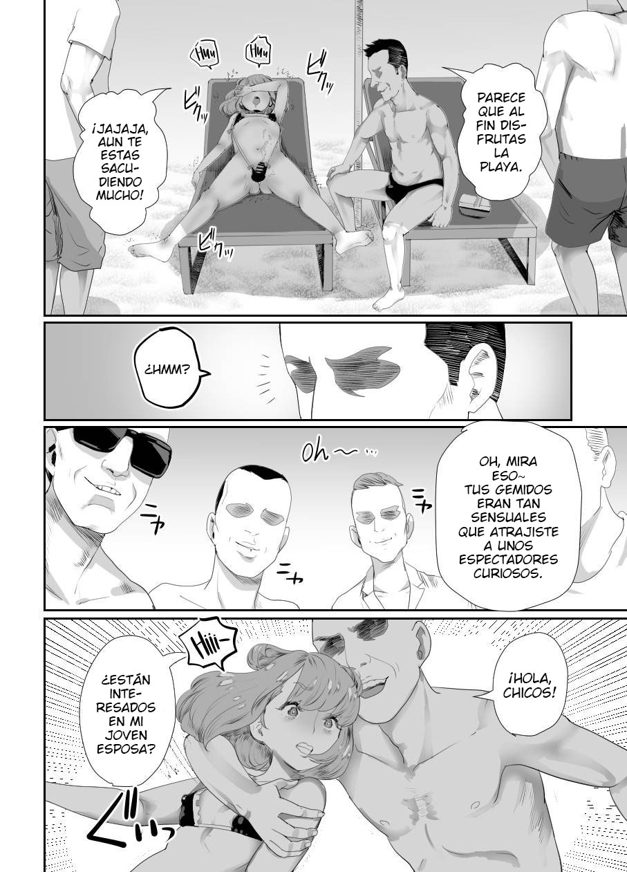 [Groggy-chou (Guro Tsuki)] Papa no Onaho ni Nare! 2 Mama ni Himitsu no Kaigairyokou [Spanish] - Page 21