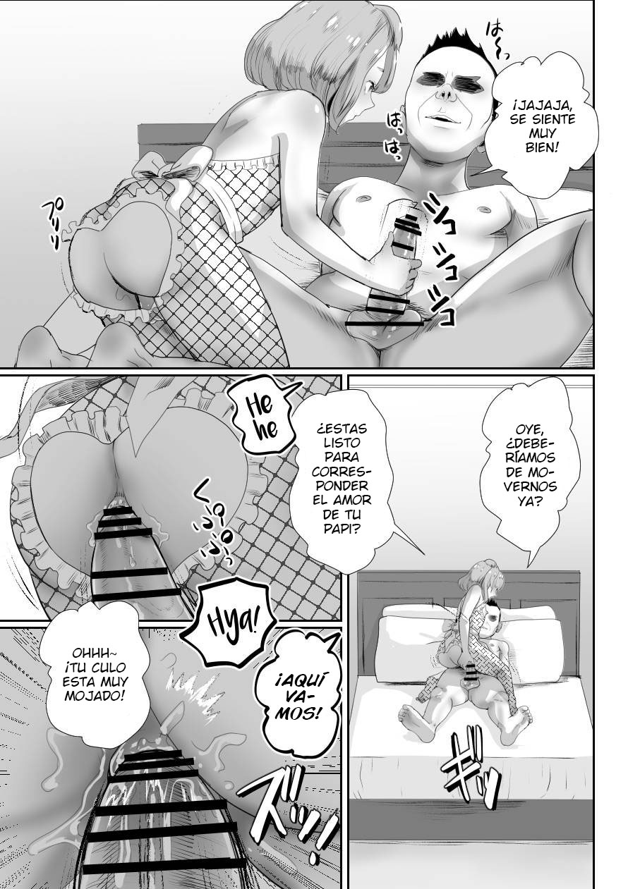 [Groggy-chou (Guro Tsuki)] Papa no Onaho ni Nare! 2 Mama ni Himitsu no Kaigairyokou [Spanish] - Page 26