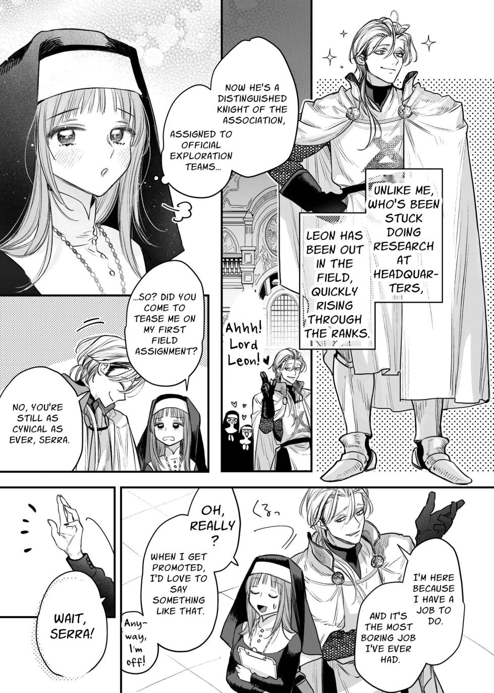 [Visualize (ENVY)] Tada no Osananajimi no Hazudatta Kiyoshi Kishi ga Danjon no Misshitsu de Sekinen no Shūchaku o Kokuhaku Shitekita!?｜The Holy Knight Who Was Supposed To Be My Friend Confesses His Obsession For Me In A Dungeon Room [English] [Chocolate] - Page 10