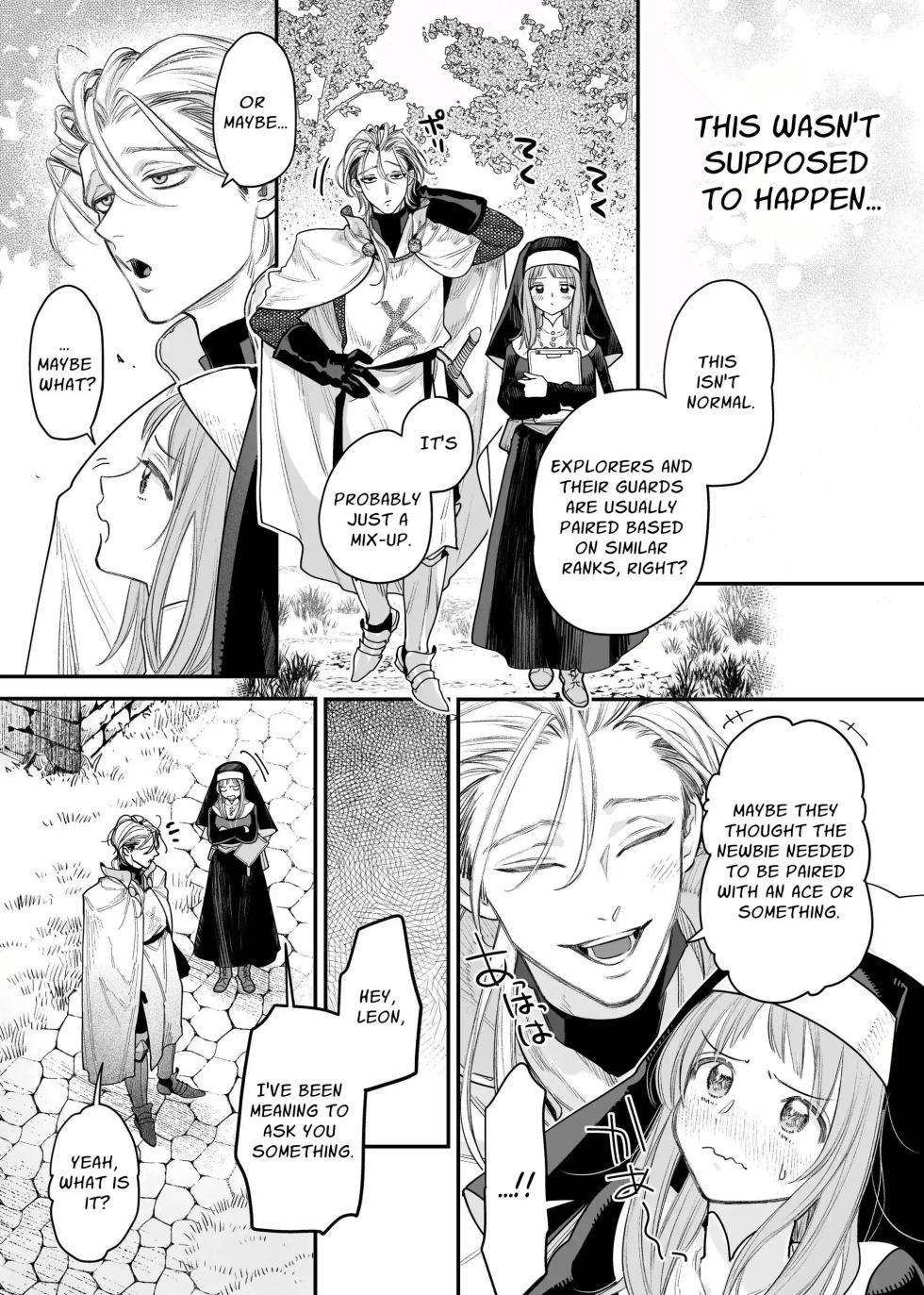 [Visualize (ENVY)] Tada no Osananajimi no Hazudatta Kiyoshi Kishi ga Danjon no Misshitsu de Sekinen no Shūchaku o Kokuhaku Shitekita!?｜The Holy Knight Who Was Supposed To Be My Friend Confesses His Obsession For Me In A Dungeon Room [English] [Chocolate] - Page 12
