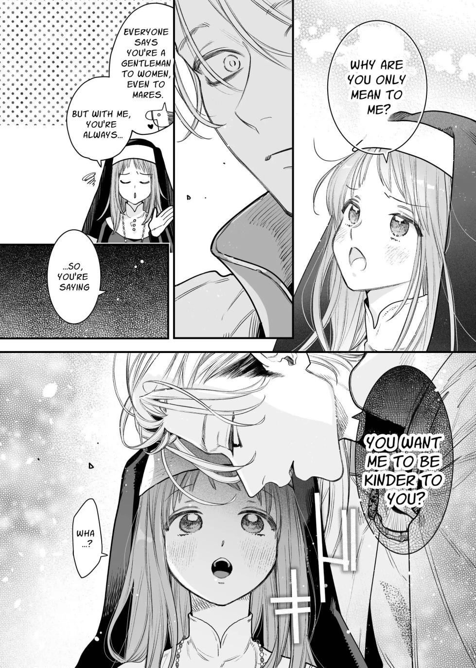 [Visualize (ENVY)] Tada no Osananajimi no Hazudatta Kiyoshi Kishi ga Danjon no Misshitsu de Sekinen no Shūchaku o Kokuhaku Shitekita!?｜The Holy Knight Who Was Supposed To Be My Friend Confesses His Obsession For Me In A Dungeon Room [English] [Chocolate] - Page 13