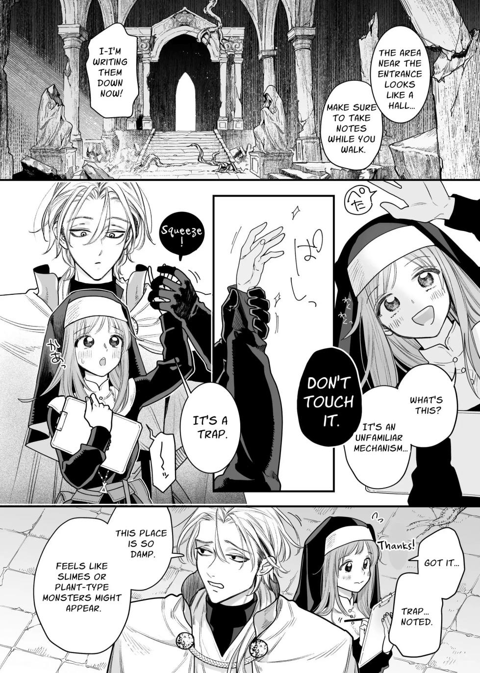 [Visualize (ENVY)] Tada no Osananajimi no Hazudatta Kiyoshi Kishi ga Danjon no Misshitsu de Sekinen no Shūchaku o Kokuhaku Shitekita!?｜The Holy Knight Who Was Supposed To Be My Friend Confesses His Obsession For Me In A Dungeon Room [English] [Chocolate] - Page 17