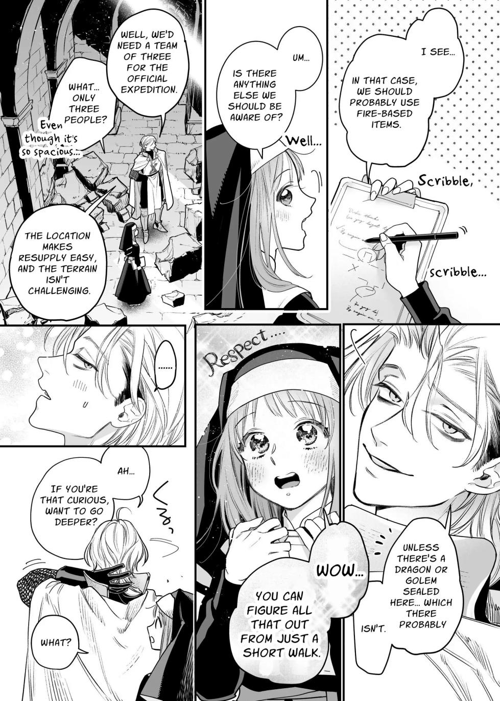[Visualize (ENVY)] Tada no Osananajimi no Hazudatta Kiyoshi Kishi ga Danjon no Misshitsu de Sekinen no Shūchaku o Kokuhaku Shitekita!?｜The Holy Knight Who Was Supposed To Be My Friend Confesses His Obsession For Me In A Dungeon Room [English] [Chocolate] - Page 18