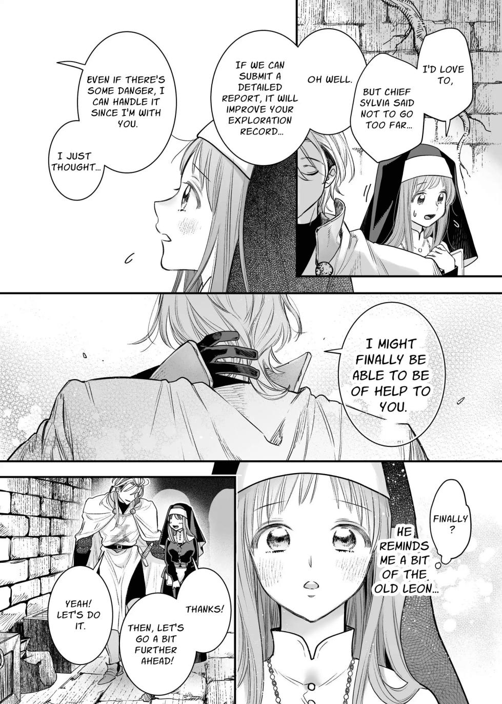 [Visualize (ENVY)] Tada no Osananajimi no Hazudatta Kiyoshi Kishi ga Danjon no Misshitsu de Sekinen no Shūchaku o Kokuhaku Shitekita!?｜The Holy Knight Who Was Supposed To Be My Friend Confesses His Obsession For Me In A Dungeon Room [English] [Chocolate] - Page 19