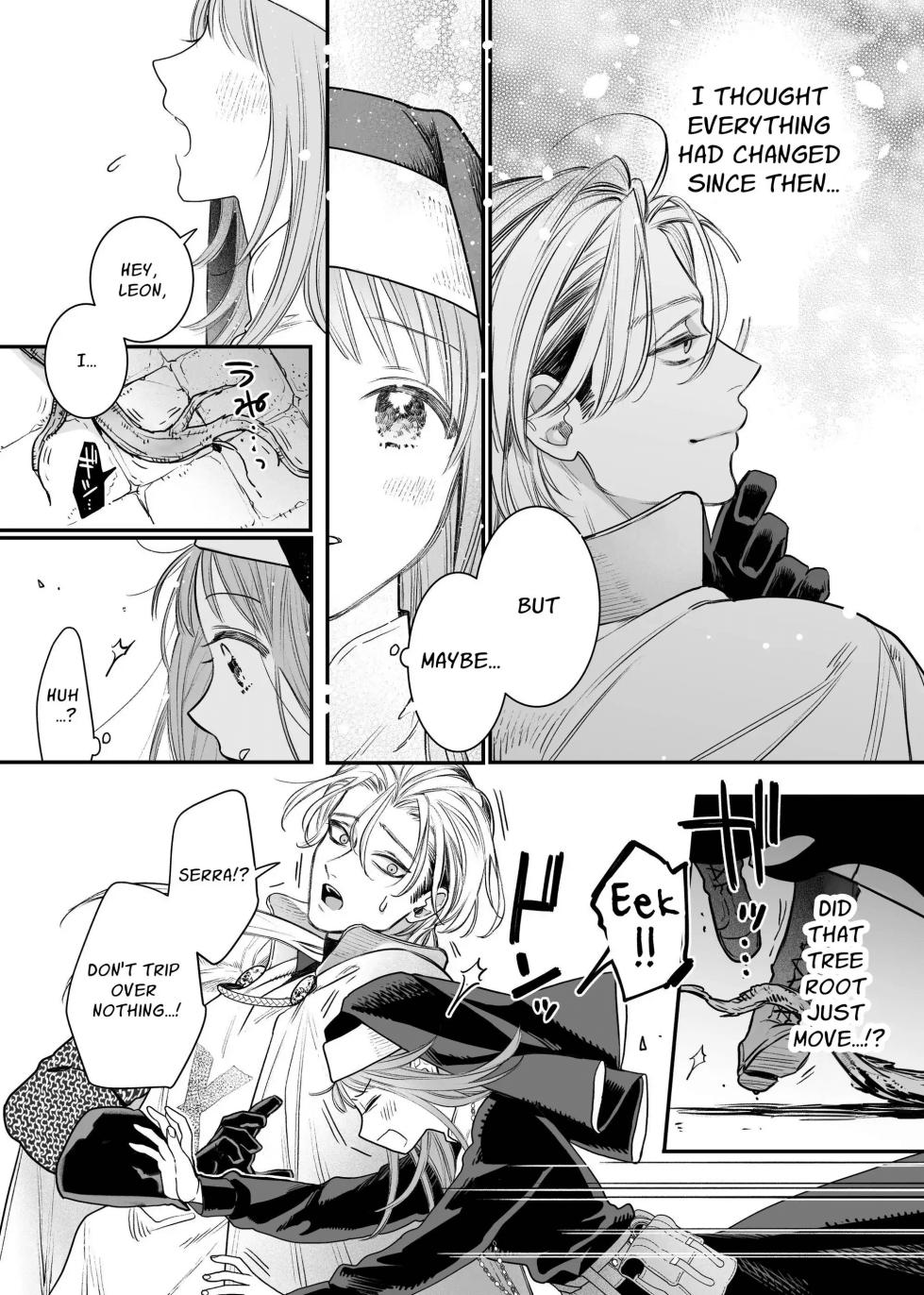 [Visualize (ENVY)] Tada no Osananajimi no Hazudatta Kiyoshi Kishi ga Danjon no Misshitsu de Sekinen no Shūchaku o Kokuhaku Shitekita!?｜The Holy Knight Who Was Supposed To Be My Friend Confesses His Obsession For Me In A Dungeon Room [English] [Chocolate] - Page 20