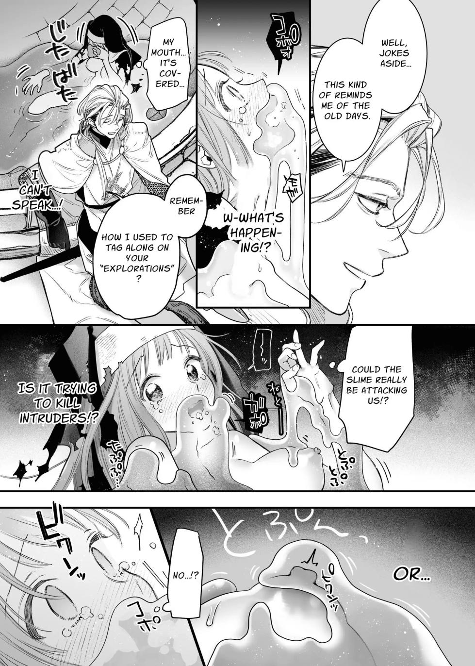 [Visualize (ENVY)] Tada no Osananajimi no Hazudatta Kiyoshi Kishi ga Danjon no Misshitsu de Sekinen no Shūchaku o Kokuhaku Shitekita!?｜The Holy Knight Who Was Supposed To Be My Friend Confesses His Obsession For Me In A Dungeon Room [English] [Chocolate] - Page 30