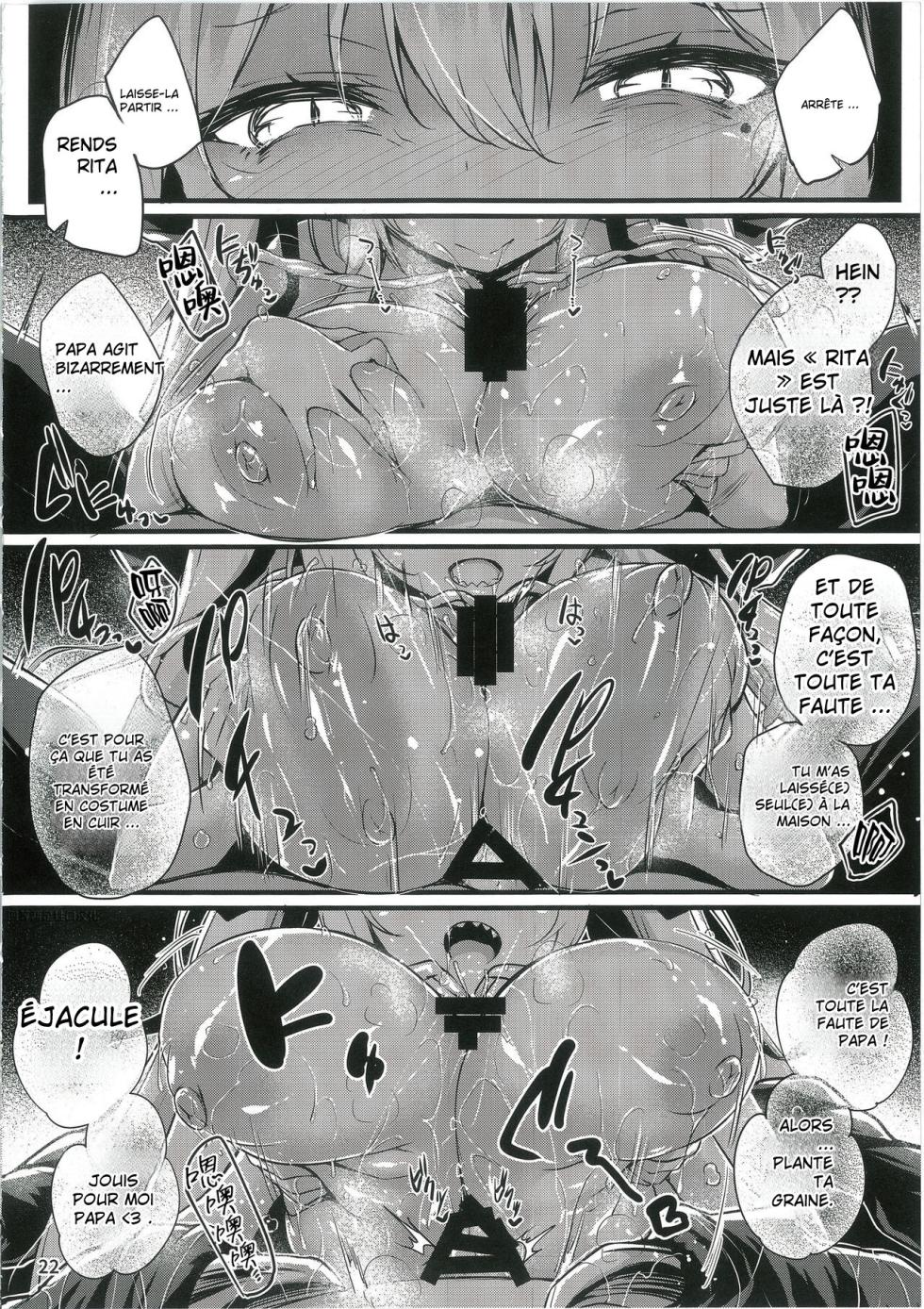 [Onyitei (tirotata)] Narikawa Rita-chan no Narikawari [French] [ShitTL] - Page 22