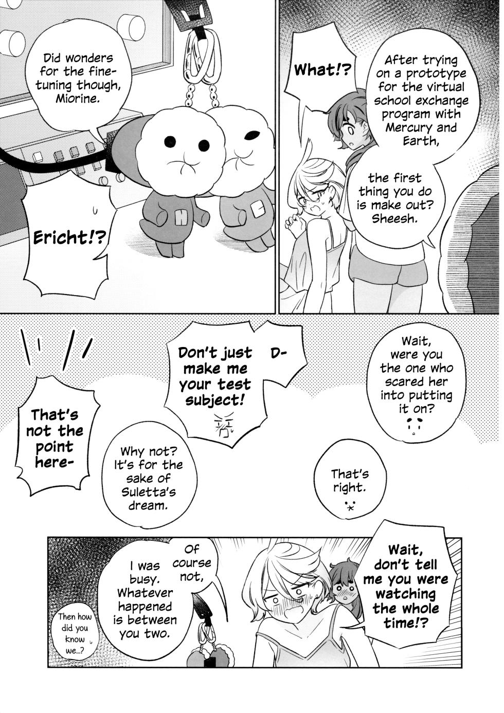 (C103) [Gutsutoma (Tachi)] Greenhouse Nostalgia (Mobile Suit Gundam: The Witch from Mercury) [English] - Page 28