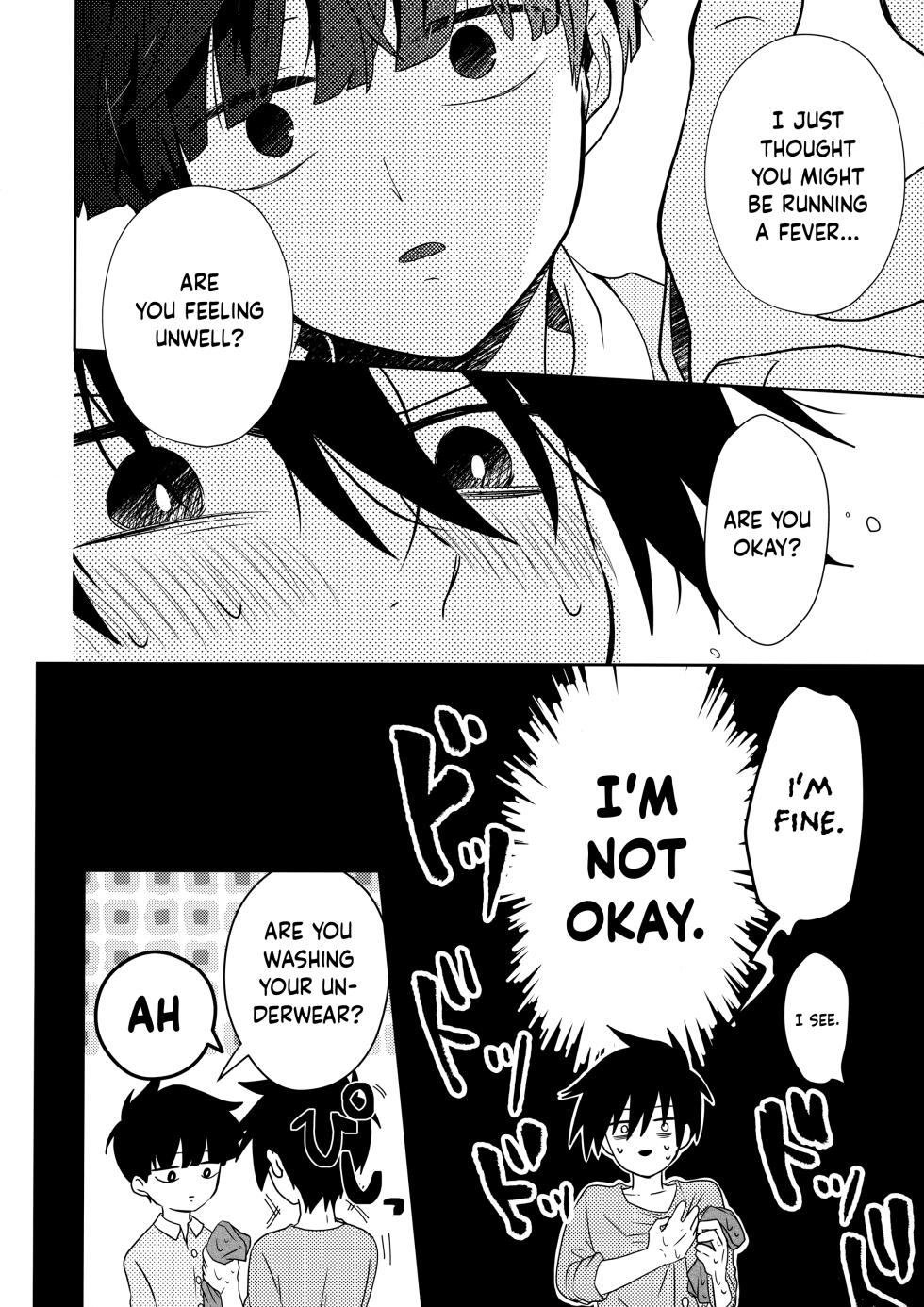 (ONE→HUNDRED 7) [Kedama MONSTER (MAYUKA)] Tatoeba Sore wa Bokutachi no (Mob Psycho 100) [English] {Chin²} - Page 9