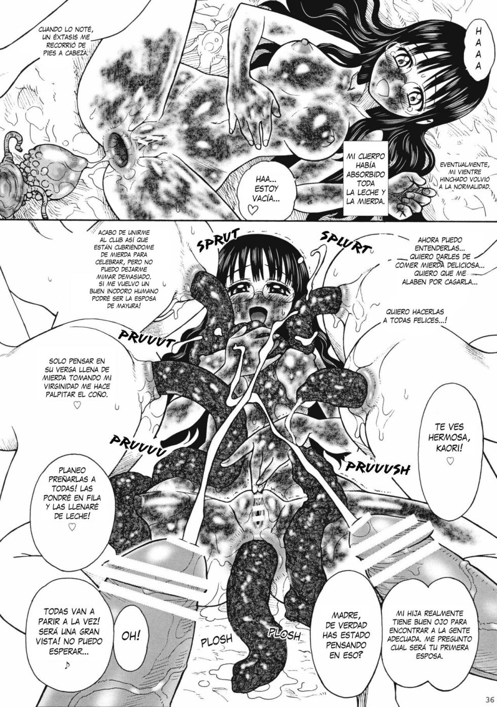 (C79) [Jam Kingdom (Jam Ouji)] Uruwashiki Hijoku no Houkago [Spanish] - Page 34