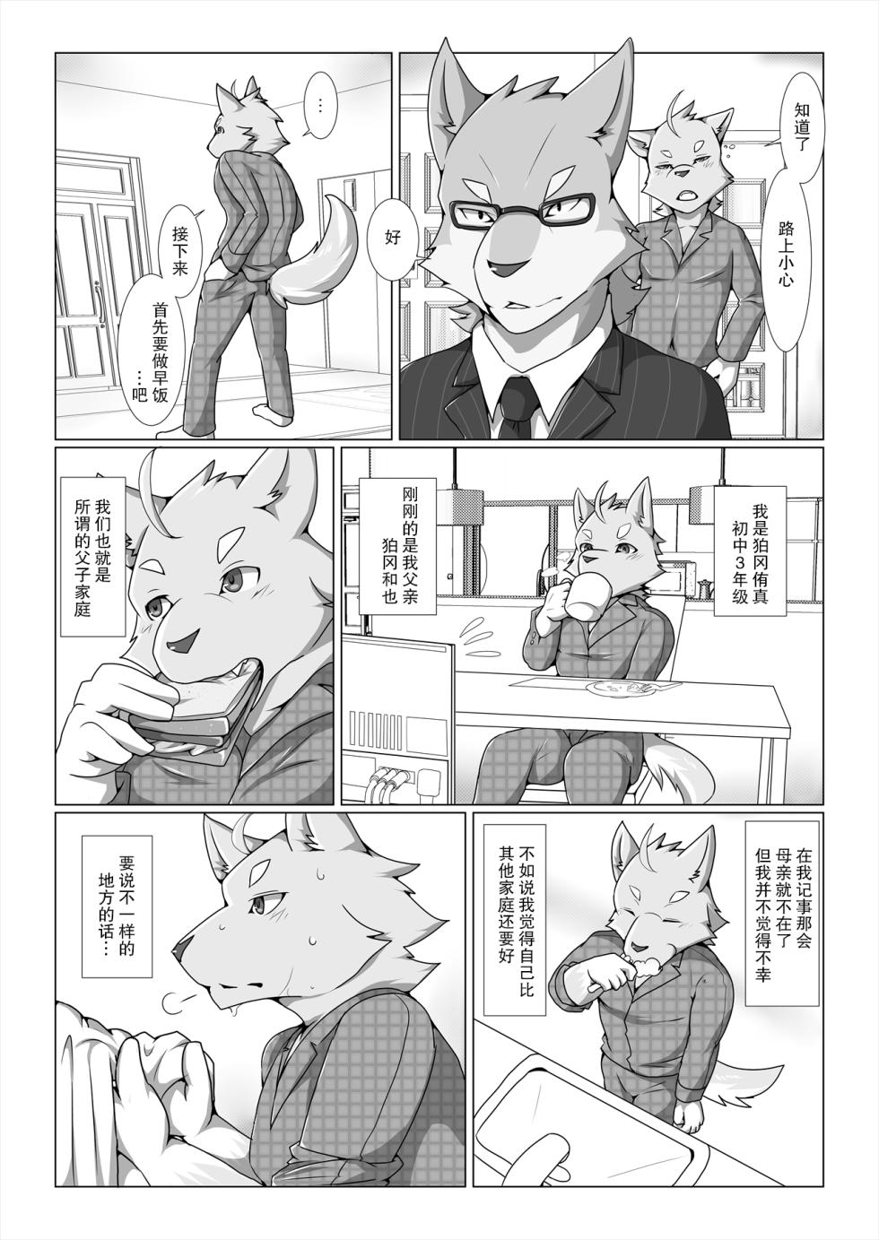 [Skid-Mark (Ham)] Wolf☆Pack 狼爸爸欲求不满？ (thermite April 2019) [Chinese] [一般路过杂食动物汉化] [Digital] - Page 5