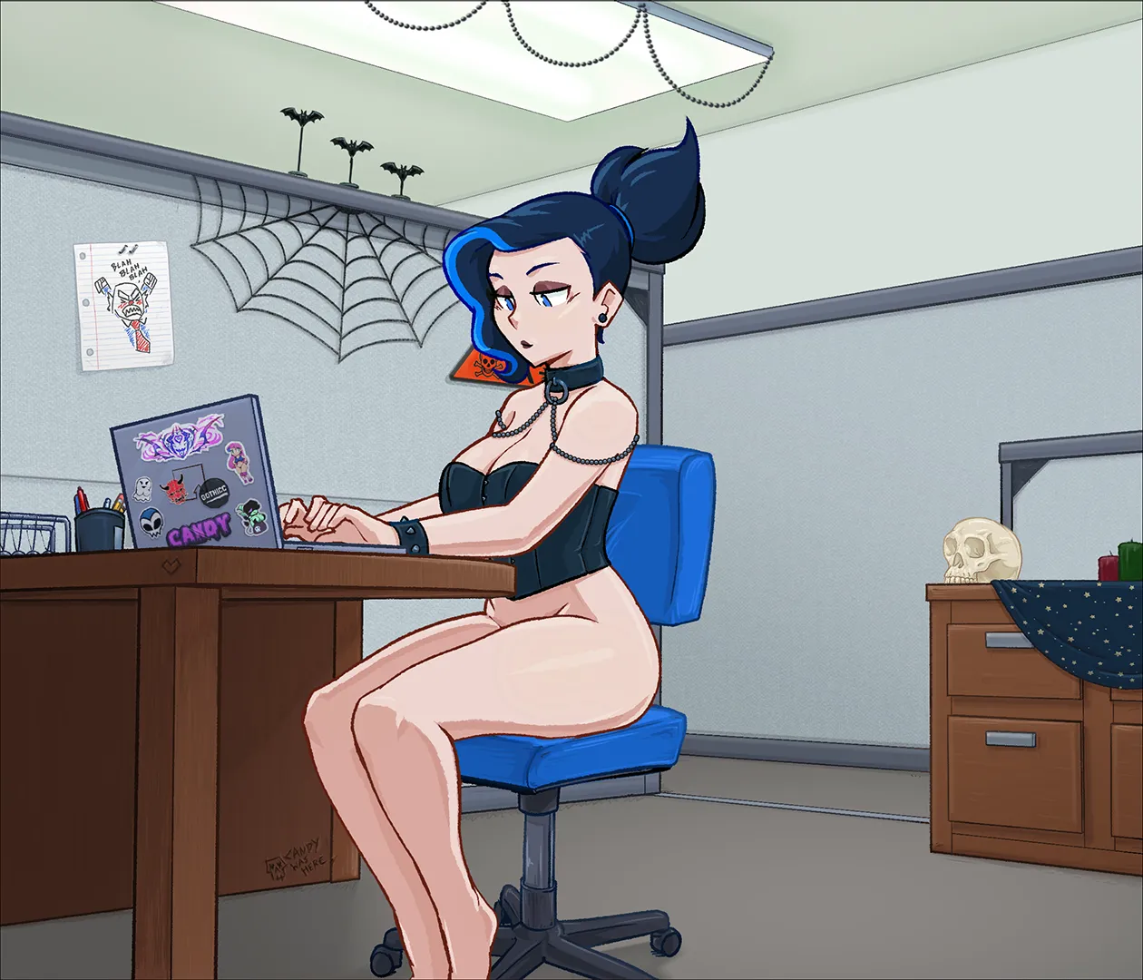 Barely Working Report(goth) - Page 21