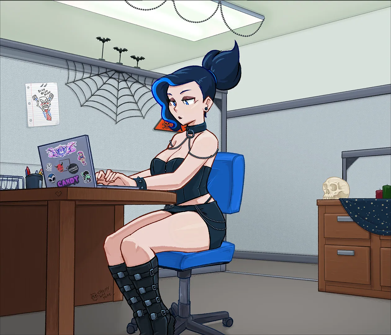 Barely Working Report(goth) - Page 22