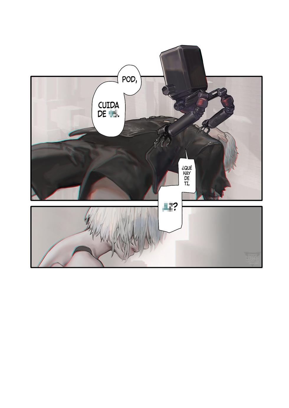 [Aoin no Junreibi (Aoin)] r[E]：2B9S (NieR:Automata) [Spanish] [Mister Nugget] - Page 2