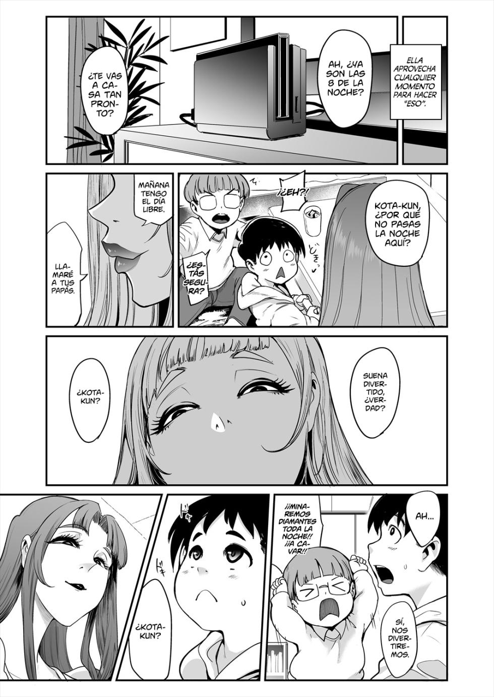 [Otochichi] Hasshaku Mama! | La Madre de mi Mejor Amigo de Un Metro Ochenta me convirtió en su Esclavo Sexual (COMIC Mugen Tensei 2025-05) [Spanish] [Shirosaki Scans] [Digital] - Page 23