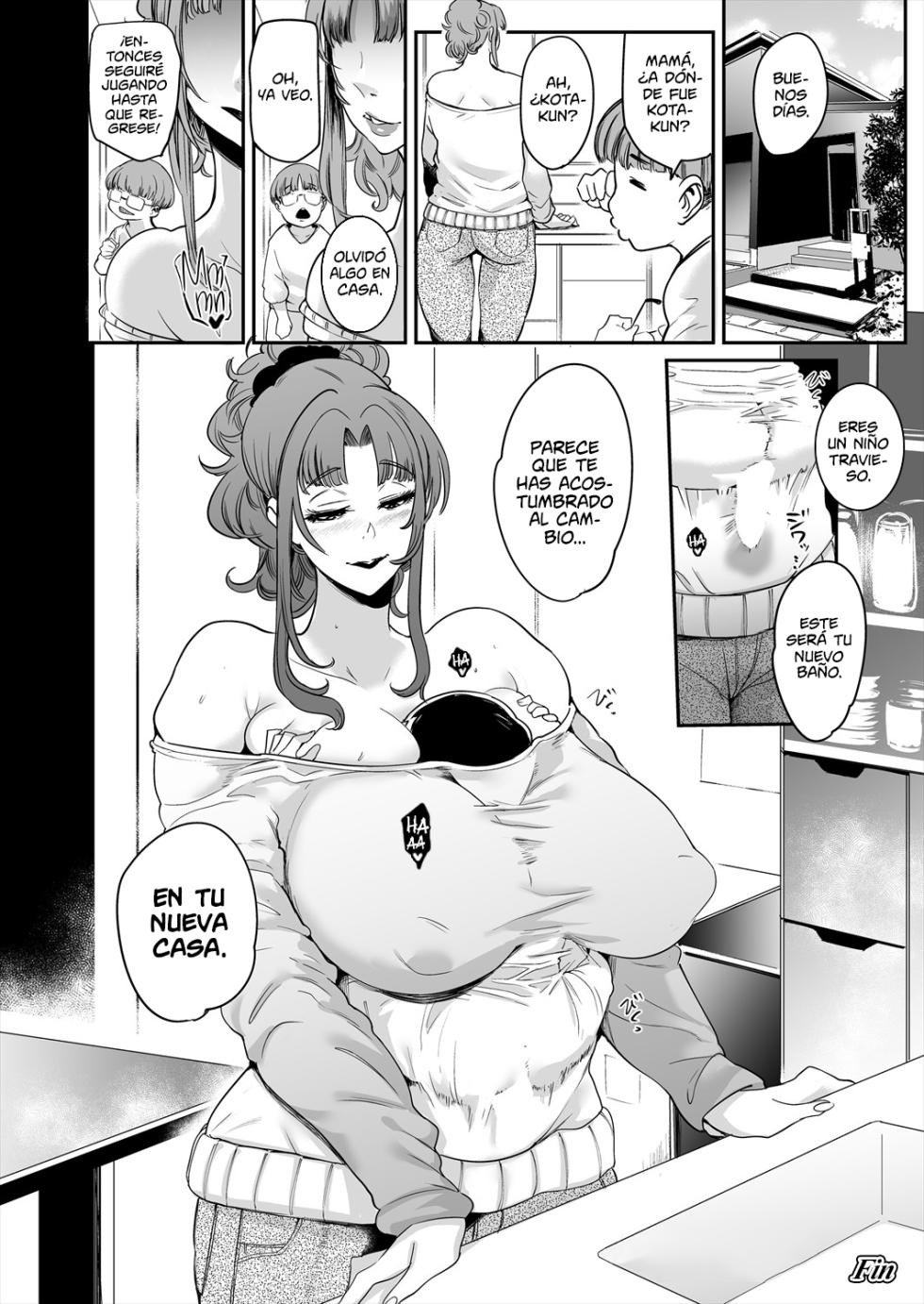 [Otochichi] Hasshaku Mama! | La Madre de mi Mejor Amigo de Un Metro Ochenta me convirtió en su Esclavo Sexual (COMIC Mugen Tensei 2025-05) [Spanish] [Shirosaki Scans] [Digital] - Page 38