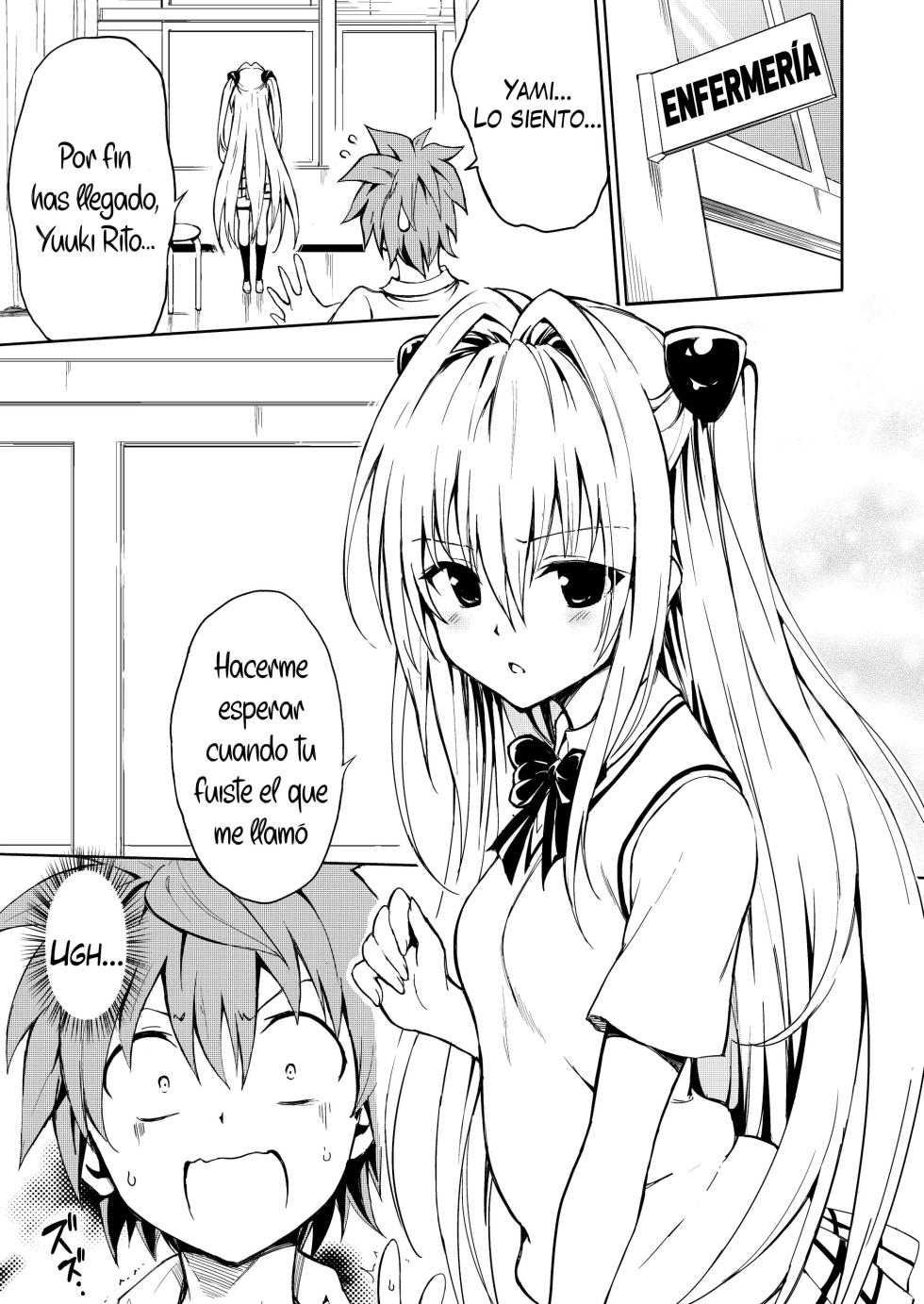 [Kyockchokyock (Kyockcho)] Ecchii no wa Kirai desu ka？- ¿No te Gustan las Cosas Pervertidas？(To LOVE-Ru Darkness) [Español] [Traducciones necesarias] - Page 3