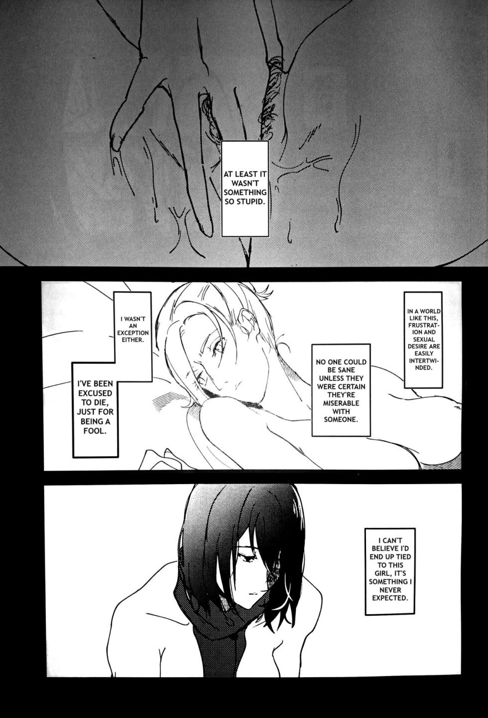 (Dai 19 Kai Hekigai Chousa Haku) [PHENOMENA (Dai Pippy)] Gukou (Shingeki no Kyojin, Attack on Titan, AOT) [English] [Omega_dd] - Page 2