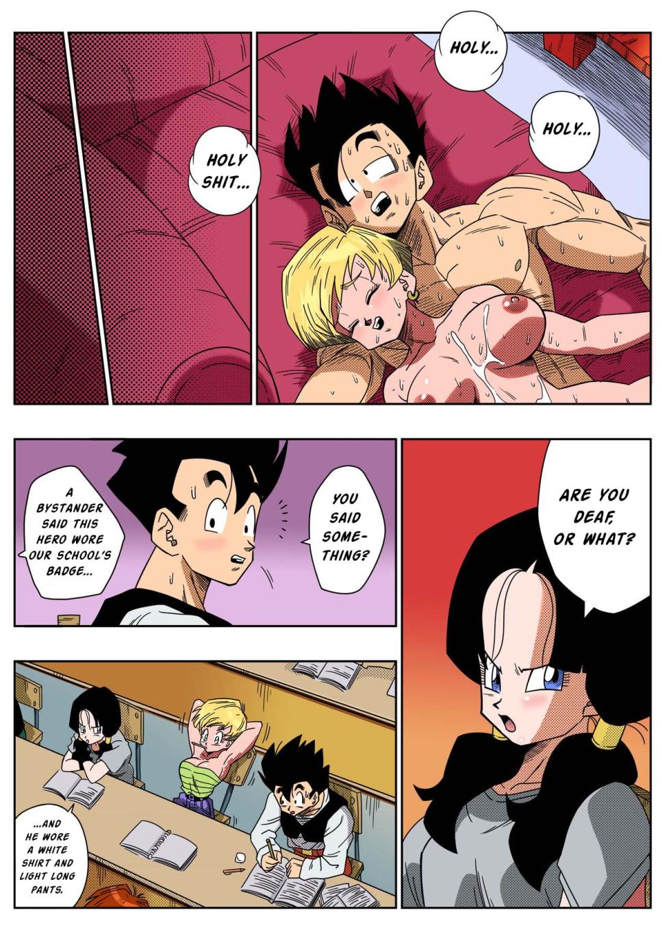 [Yamamoto] LOVE TRIANGLE Z Part 1-4 (Dragon Ball Z) [英语] [全彩未修正] - Page 27
