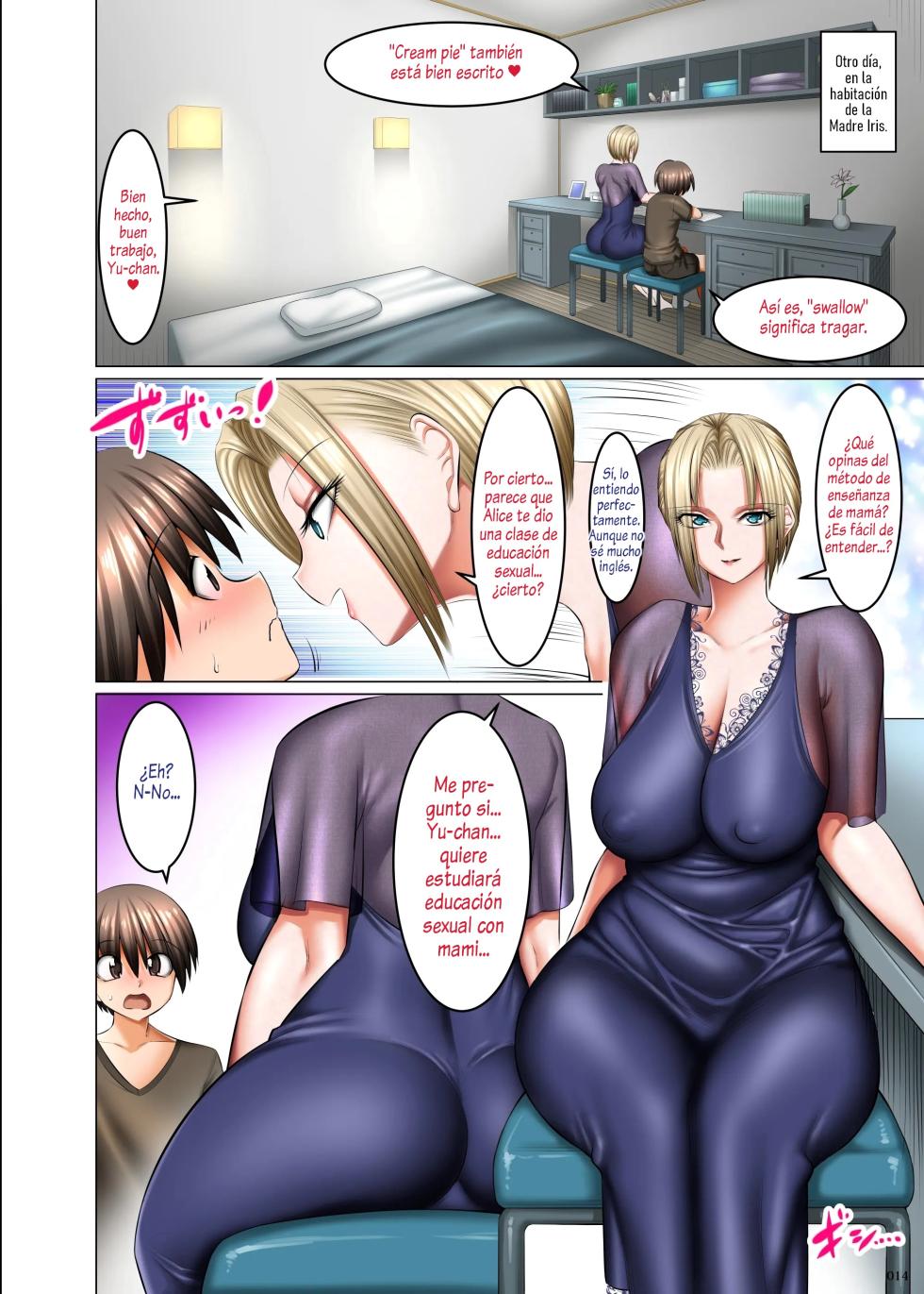 [Kaientai (Shuten Douji)] Otonari-san wa Inran Kinpatsu Succubus Oyako | Mis Vecinas Son Una Madre E Hija Sucubos Rubias Y Lascivas [Spanish] [Al Chile no Sé Scan] [Digital] - Page 13