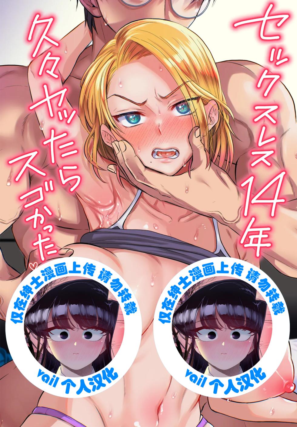 [Nunpokojin (Tachi Iyashi)] Sexless 14-Nen Hisabisa Yattara Sugokatta [Chinese] [vail個人漢化] - Page 1