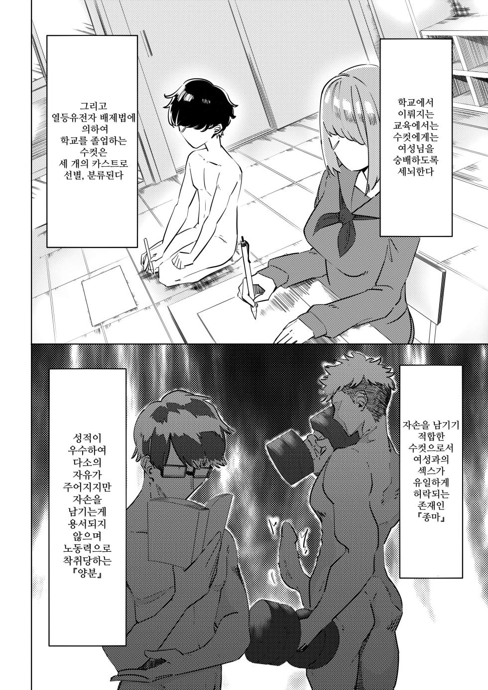 [Mr. Hokke (Kobachi Kenichi)] Mazo no Disutopia | 마조의 디스토피아 [Korean] - Page 3