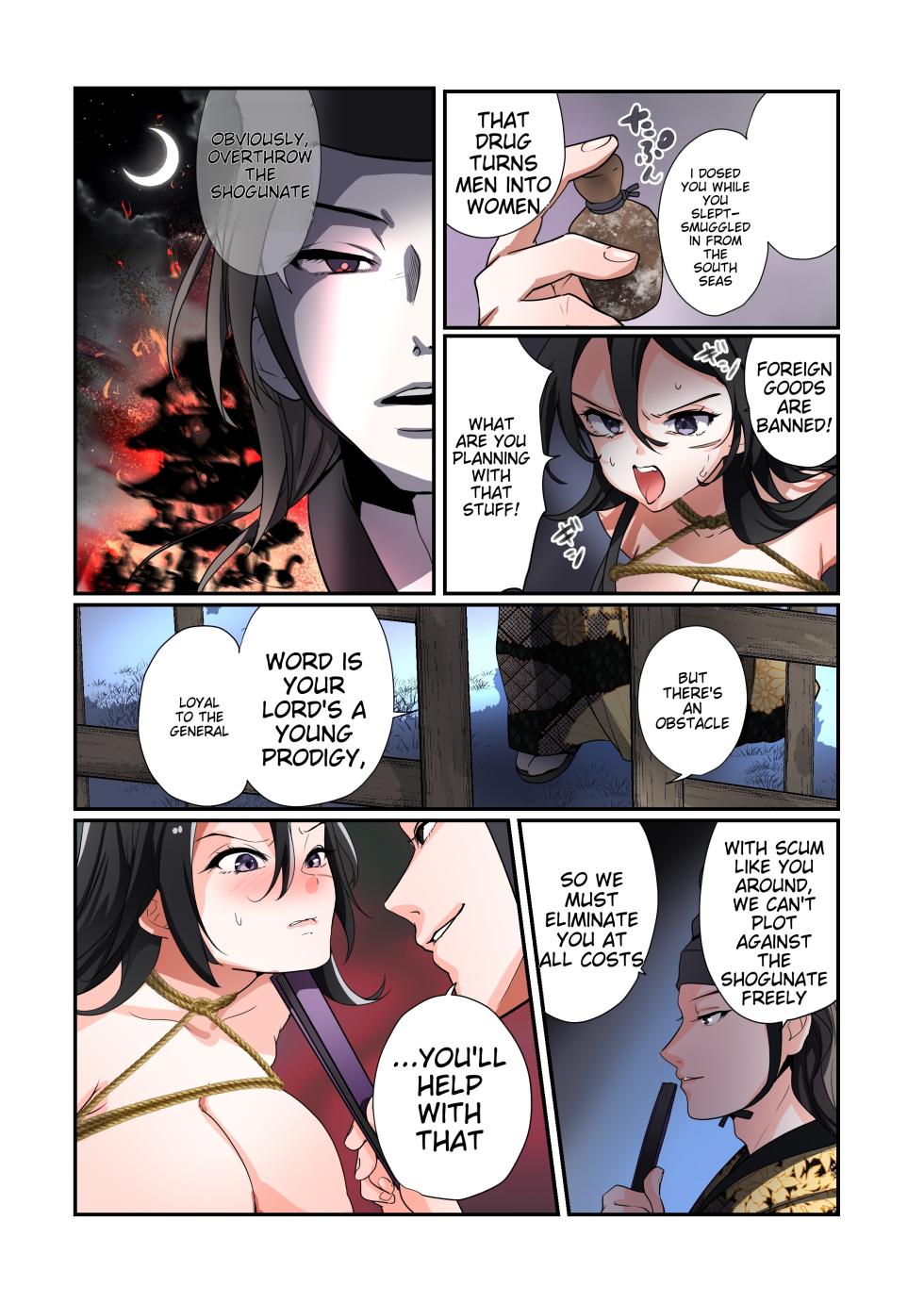 Corrupted Gender-Swapped Kunoichi (For Sale) - Page 12
