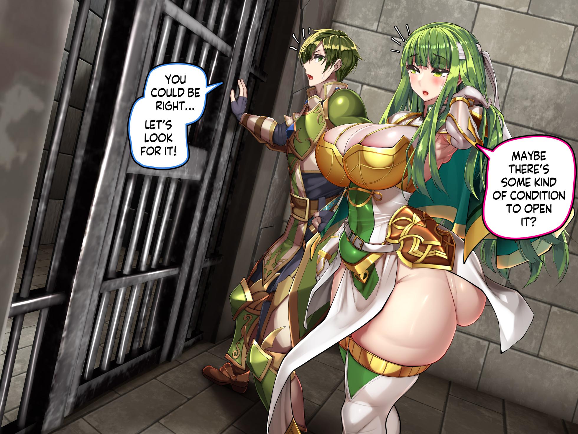 [Kawahagitei] Abel×Palla Sex Shinai to Derarenai Heya | Abel and Palla in a "Room You Can't Leave Unless You Have Sex" (Fire Emblem) [English] - Page 7
